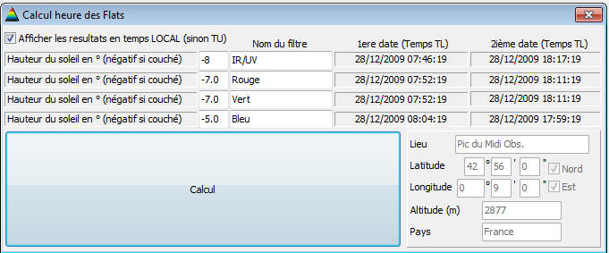 Le calcul des heures de flat